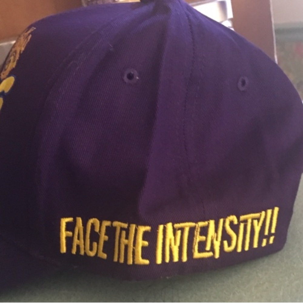 Purple and Yellow Cap - Picture 2 of 7